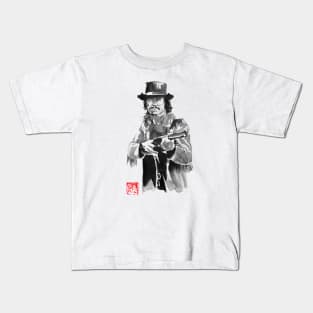 charles bronson with rifle Kids T-Shirt